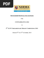 Download Sponsorship Proposal for Axis Bank by Mayank Joshi SN227262925 doc pdf