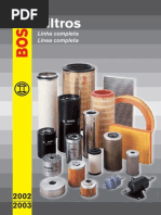 Catalogo Filtros 2007 Bosch | PDF | Carburador | Filtración