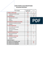 Planul Cadru Pentru Clasa Pregătitoare PDF