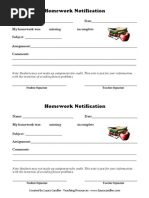 Student Absence Assignment Tracker | PDF