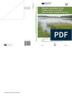 Indicator and Methods For The Ecological Status Assessment Under The WFD Linkages Between Chemical and Biological Quality of Surface Waters