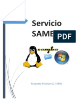 Informe Servicio Samba