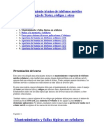 Curso Mantenimiento Técnico de Teléfonos Móviles