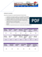 Criterios de Evaluacion