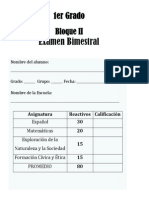 1er Grado - Bloque 2 (2013-2014)