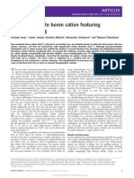 A Two-Coordinate Boron Cation Featuring C-B - C Bonding: Articles