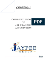 Chapter 1: Company Profile OF Jai Prakash Association