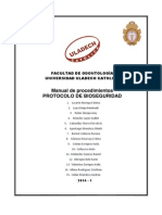 Clinica Integral Adulto I - Bioseguridad-Monografia - Mamani Huarcaya Vilma