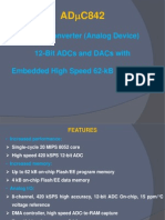 Micro Converter (Analog Device) 12-Bit Adcs and Dacs With Embedded High Speed 62-Kb Flash Mcu