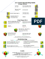 Andy Klise 2x2x2 Speedcubing Guide