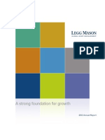 A Strong Foundation For Growth: 2012 Annual Report