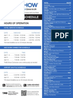 HOTEL SHUTTLE SCHEDULE