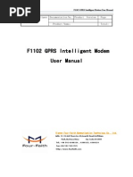 f1102 Gprs Intelligent Modem User Manual