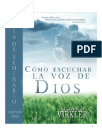 Cómo Escuchar La Voz de Dios - Guía de Seminario PDF