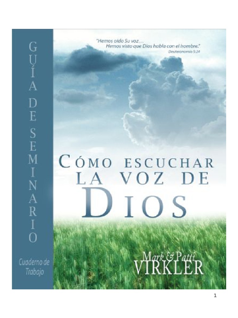 Cómo Escuchar La Voz de Dios - Guía de Seminario PDF | PDF | Oración ...