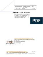 F8913D ZigBee Module User Manual