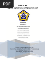 Makalah Matematika Smp Contoh Makalah