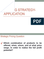 Pricing Strategy WMP