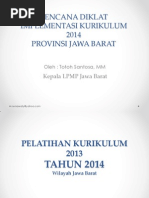 Download RENCANADIKLATIMPLEMENTASIKURIKULUM2014diPROVINSIJAbar by Nandang Rcp SN227352177 doc pdf