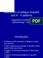 A and V Pattern and Overaction of Oblique