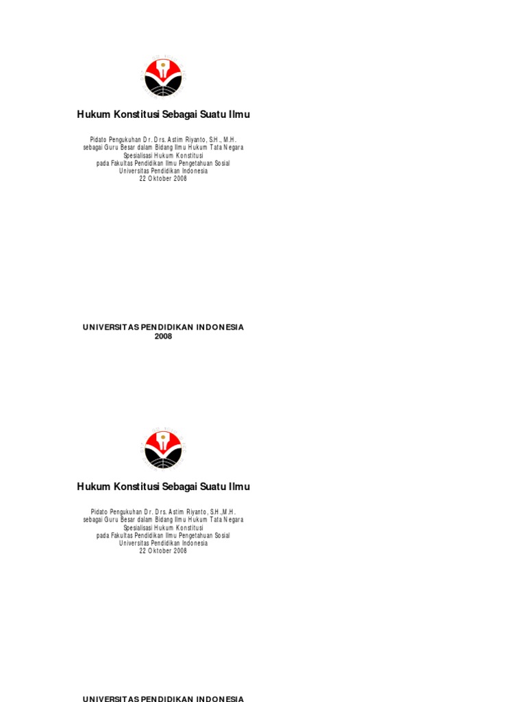 Pidato Pengukuhan Guru Besar | PDF | Filsafat | Sains & Matematika