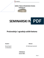 Seminarski Rad Asfalt