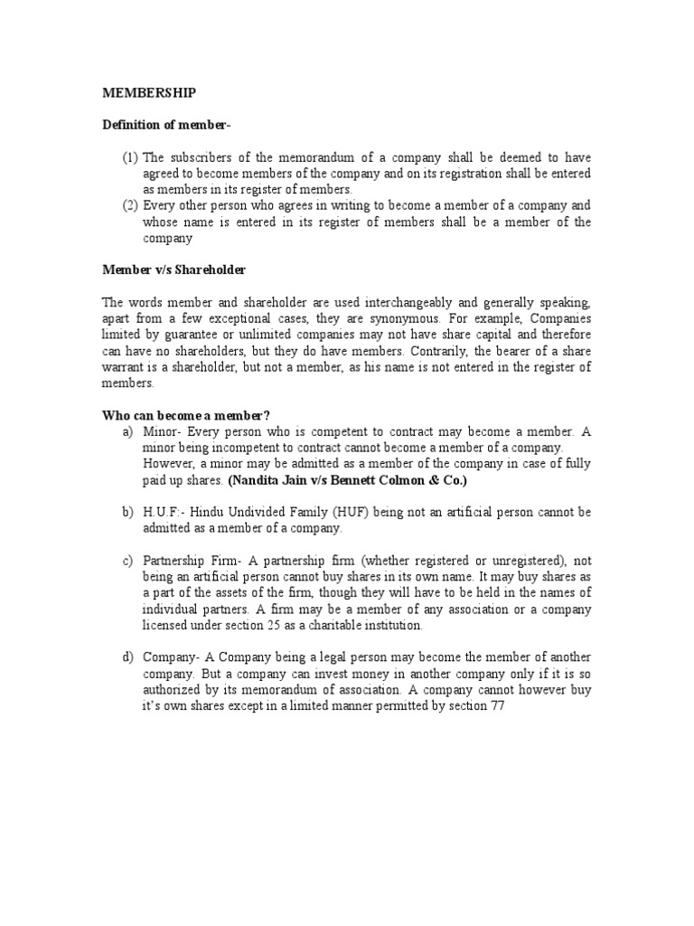 MEMBERSHIP DEFINITION MEANING visual data 2