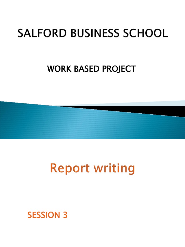 Work Based Project Session 3 | PDF | Bibliography | Technical Drawing