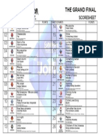 Esc 2014 Score Sheet
