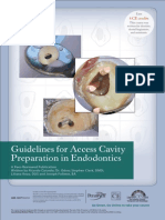 116_Guidelines for Access Cavity