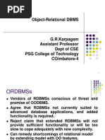 Mod4 ORDBMS