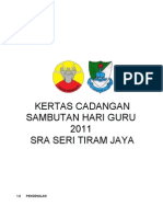 KERTAS KERJA Hari Guru Sra 2014