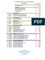 List Promo Price Amp 2012