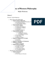 A History of Western Philosophy. Ralph McInerny