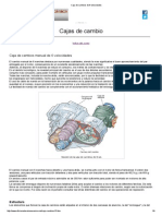 Caja de Cambios de 6 Velocidades