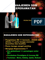 Manajemn SDM KEPERAWATAN