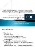 Seminário de Introdução à Biologia Molecular