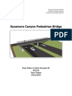 Reinforced Concrete Design of Pedestrian Bridge