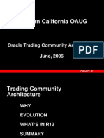 Northern California OAUG: Oracle Trading Community Architecture June, 2006