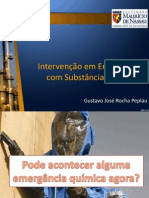 Intervenção em Emergências Com Substâncias Perigosas