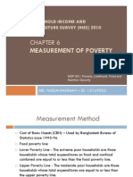 HOUSEHOLD INCOME AND EXPENDITURE SURVEY (HIES) 2010 - Chapter 6 Presentation