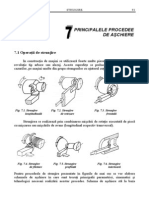 Principalele Procedee de Prelucrare