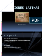 Locuciones Latinas by Gabyo