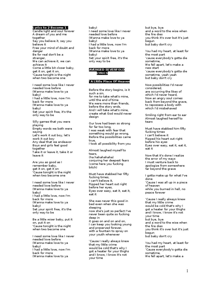 lirik Lagu | Leisure