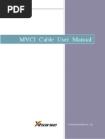 MVCI Cable User Manual PDF