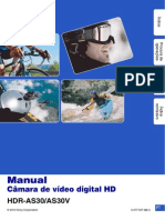 Manual Portugues Sony As30v