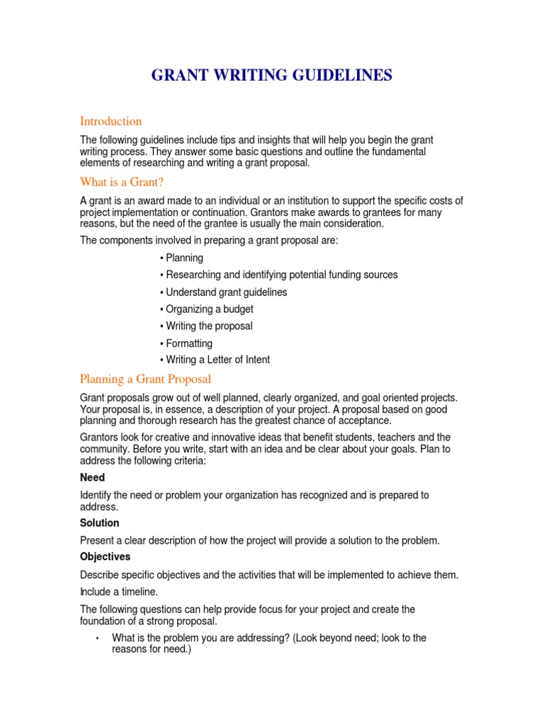 Res Writing A Successful Grant | PDF | Cognition | Business