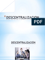 DESCENTRALIZACION