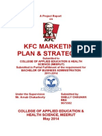 001 KFCMarketingPlan MBA Marketing