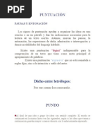 Signos de Puntuacion